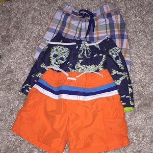 Boys swim pants 1 Janie and Jack 2 Gap 6-12 month